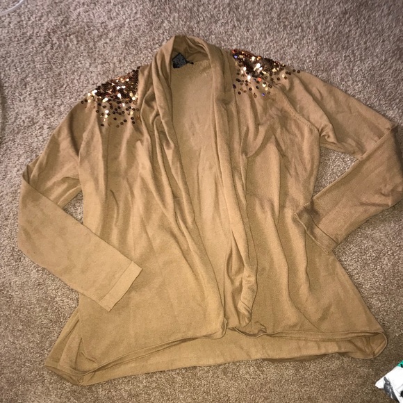 Sequined Shoulder Cardigan - Picture 4 of 4